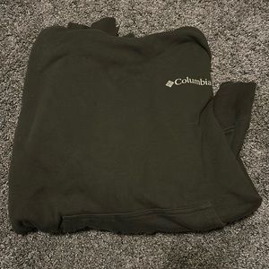 Greenish brown columbia hoodie